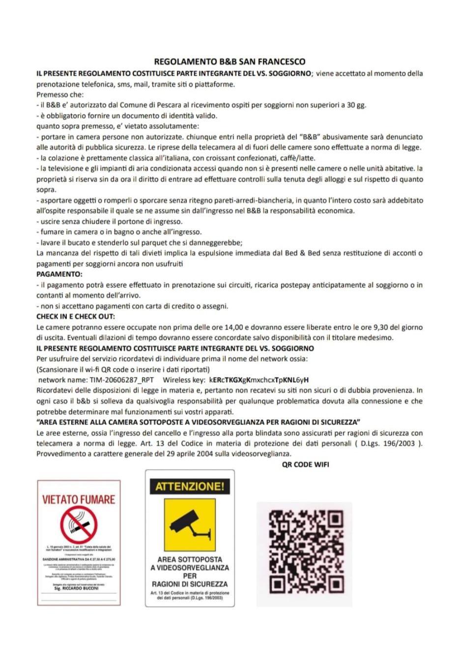B&B San Francesco Pescara Centro Exteriér fotografie